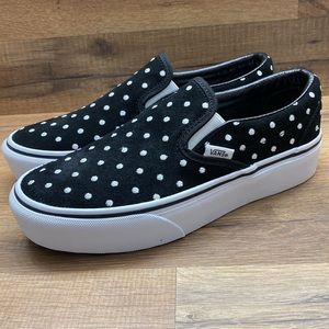 PLATFORM VANS SLIP ON